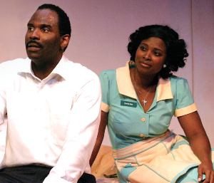 Cedric Mays and Betty Hart in the Arvada Center's 'The Mountaintop'